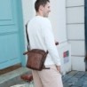 Bolsa de ombro pequena elegante - couro genuíno