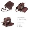 Bolsa de ombro pequena elegante - couro genuíno