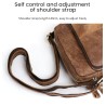 Bolsa de ombro pequena elegante - couro genuíno