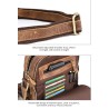 Bolsa de ombro pequena elegante - couro genuíno