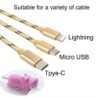 Proteção do cabo de carregamento USB - formato de animais