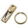 Mini pocket knife - sliding - foldable - with key ringKeyrings