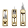 Mini pocket knife - sliding - foldable - with key ringKeyrings