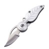 Mini foldable pocket knife - stainless steel - leaf shapeKnives & Multitools