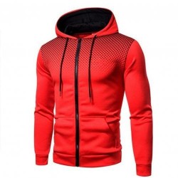 3D printing - hooded sweatshirt - long sleeve - zipperHoodies & Sweatshirt