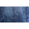Jaqueta jeans curta elegante - com lantejoulas / cristais - slim