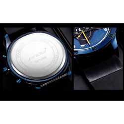 SINOBI - stylish creative quartz watch - rubber strapWatches