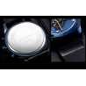 SINOBI - elegante relógio de quartzo criativo - pulseira de borracha