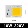 COB LED chip - smart IC - 220V 240V - 10W - 20W - 30W - 50W - 70W - 100W 150W - 6 piecesLED chips