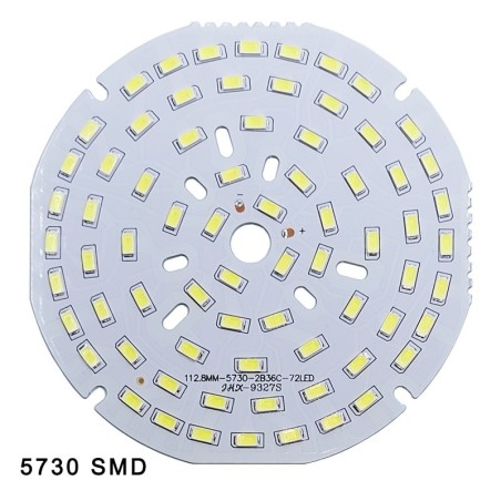 Chip LED SMD - 3W - 7W - 12W - 18W - 24W - 36W - 5 peças