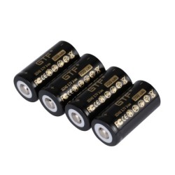 Bateria Li-on 16340 - recarregável - 700mAh - 3,7V