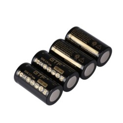 Bateria Li-on 16340 - recarregável - 700mAh - 3,7V