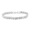 Pulseira de cristal de luxo