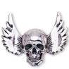 Broche estilo punk - caveira / asas