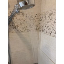 Chuveiro moderno - economia de água - 360 girando - com um pequeno ventilador - filtro