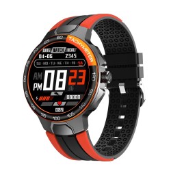 Luxuoso Smart Watch - toque completo - rastreador de esporte / fitness - frequência cardíaca - à prova d'água - IOS - Android
