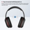 Ausdom M09 - wireless headphones - headset with microphone - foldable - Bluetooth - support TF cardEar- & Headphones