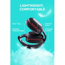 Ausdom M09 - wireless headphones - headset with microphone - foldable - Bluetooth - support TF cardEar- & Headphones