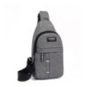 Bolsa multifuncional elegante - para cintura / ombro - com orifício para fones de ouvido