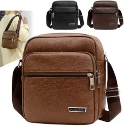 Bolsa de ombro pequena na moda - couro - à prova d'água