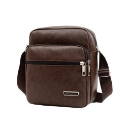 Bolsa de ombro pequena na moda - couro - à prova d'água