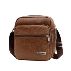 Bolsa de ombro pequena na moda - couro - à prova d'água