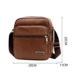 Bolsa de ombro pequena na moda - couro - à prova d'água