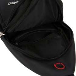 Bolsa de ombro / peito elegante - mochila pequena - com orifício para fones de ouvido