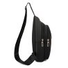 Bolsa de ombro / peito elegante - mochila pequena - com orifício para fones de ouvido