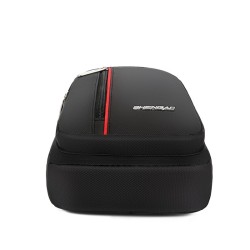 Bolsa de ombro / peito elegante - mochila pequena - com orifício para fones de ouvido