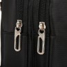 Bolsa de ombro / peito elegante - mochila pequena - com orifício para fones de ouvido