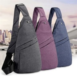 Fashionable chest / shoulder bag - small backpack - anti-theft - unisexBackpacks
