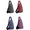 Bolsa de peito / ombro na moda - mochila pequena - anti-roubo - unissex
