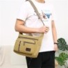 Bolsa de lona retrô - alça de ombro ajustável