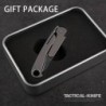 Mini multifunction knife - foldable - removable blade - titanium alloyKnives & Multitools