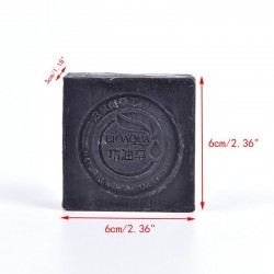 Natural - orgânico - sabonete de ervas - óleo de bambu preto - clareamento - tratamento de acne