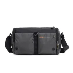 Bolsa de ombro de nylon clássica - retangular - à prova d'água