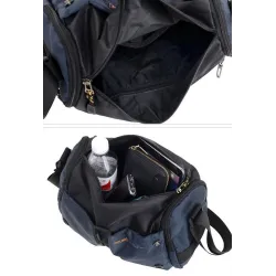 Bolsa de ombro de nylon clássica - retangular - à prova d'água