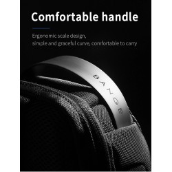 Mochila multifuncional - bolsa de peito / ombro - trava antifurto - à prova d'água