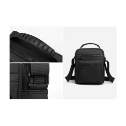 Bolsa de ombro multifuncional - nylon impermeável