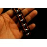 Pulseira de elos de corrente de motocicleta - aço inoxidável