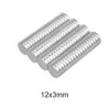 N35 - ímã de neodímio - disco forte - 12 * 3 mm