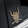 Adesivo de carro/motocicleta - emblema de metal - samurai japonês 3D