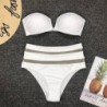 Conjunto de biquíni sexy - com push up - cintura alta
