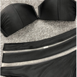Conjunto de biquíni sexy - com push up - cintura alta