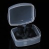 Silicone waterproof earplugs - with storage boxSwimming