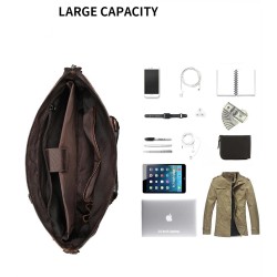 Bolsa de couro luxuosa - com alça de ombro - padrão de pele de crocodilo - couro genuíno