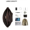 Luxurious leather handbag - with shoulder strap - crocodile skin pattern - genuine leatherBags