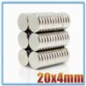 N35 - neodymium magnet - strong round disc - 20mm * 4mmN35
