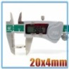 N35 - ímã de neodímio - disco redondo forte - 20mm * 4mm